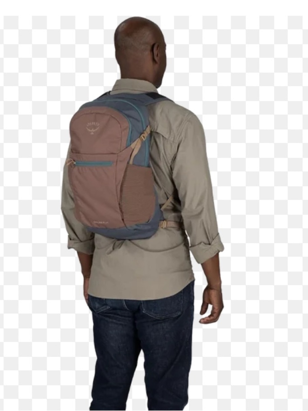 Osprey Daylite Plus Commuter Backpack Magma Brown/Tungsten - Picture 4 of 4